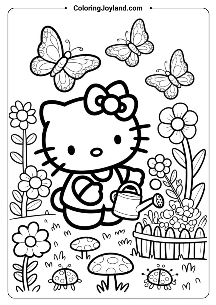 Hello Kitty's Garden