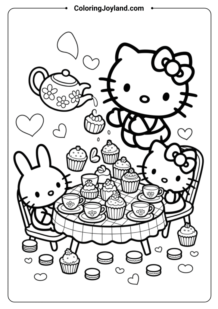 Hello Kitty's Tea Party