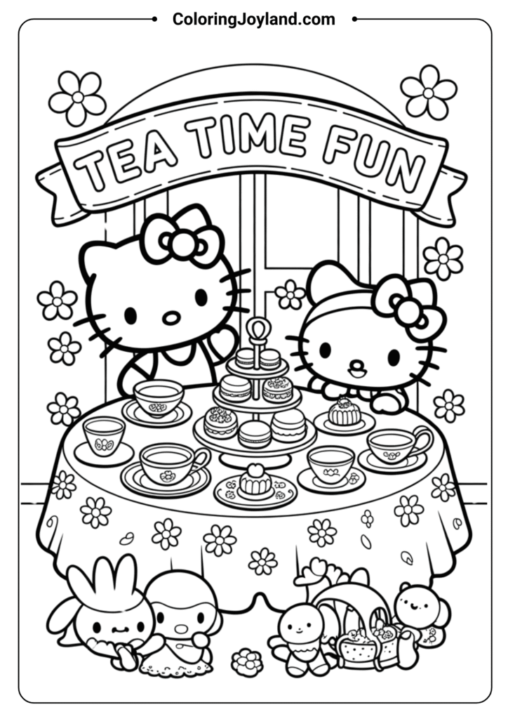 Hello Kitty's Tea Party