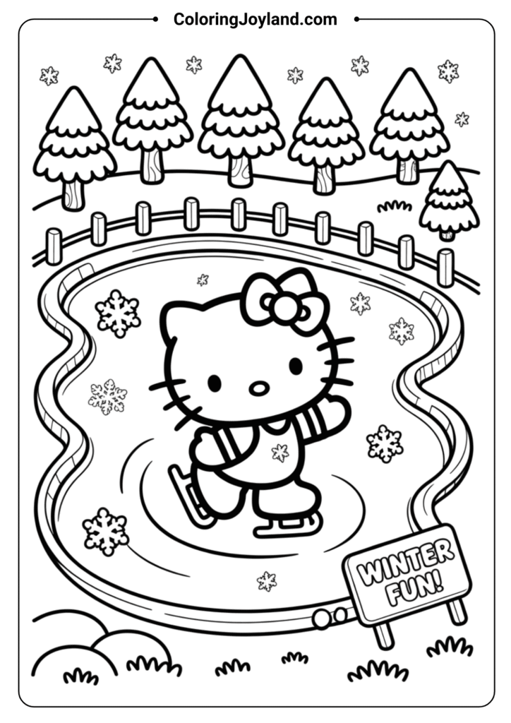 Hello Kitty's Winter Wonderland