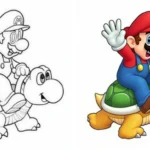 Mario coloring pages