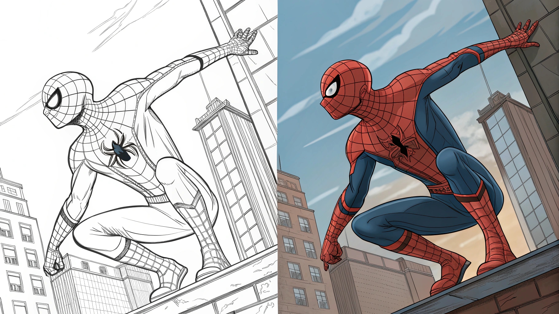 Spiderman Coloring Pages