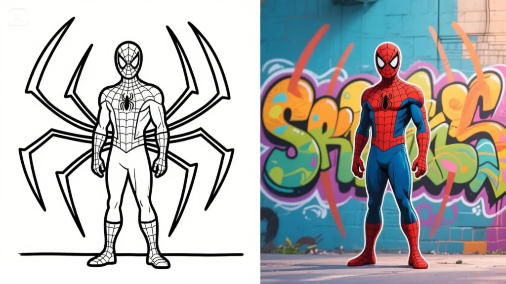 Spiderman Coloring Pages