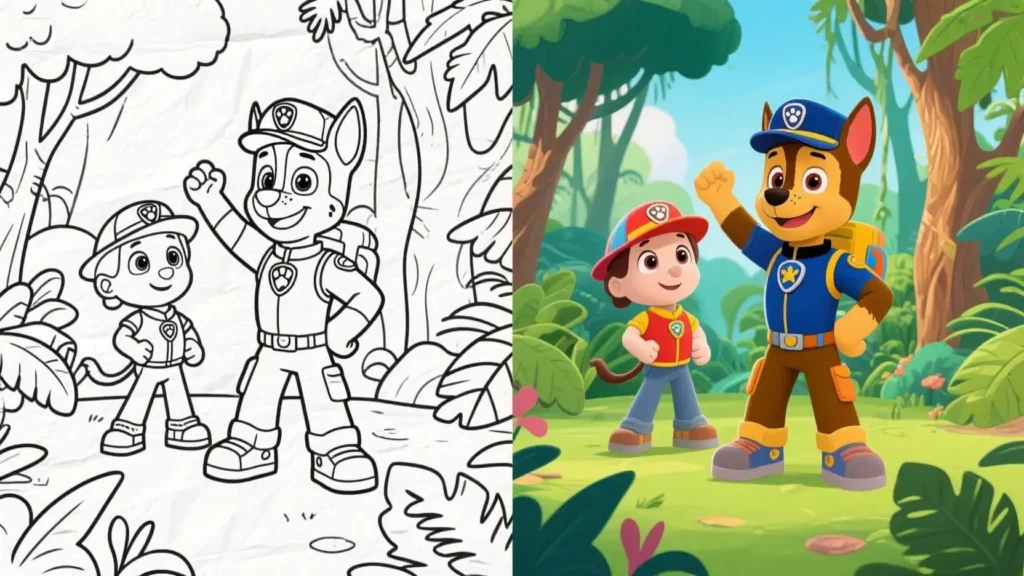Paw Patrol Coloring Pages