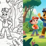Paw Patrol Coloring Pages