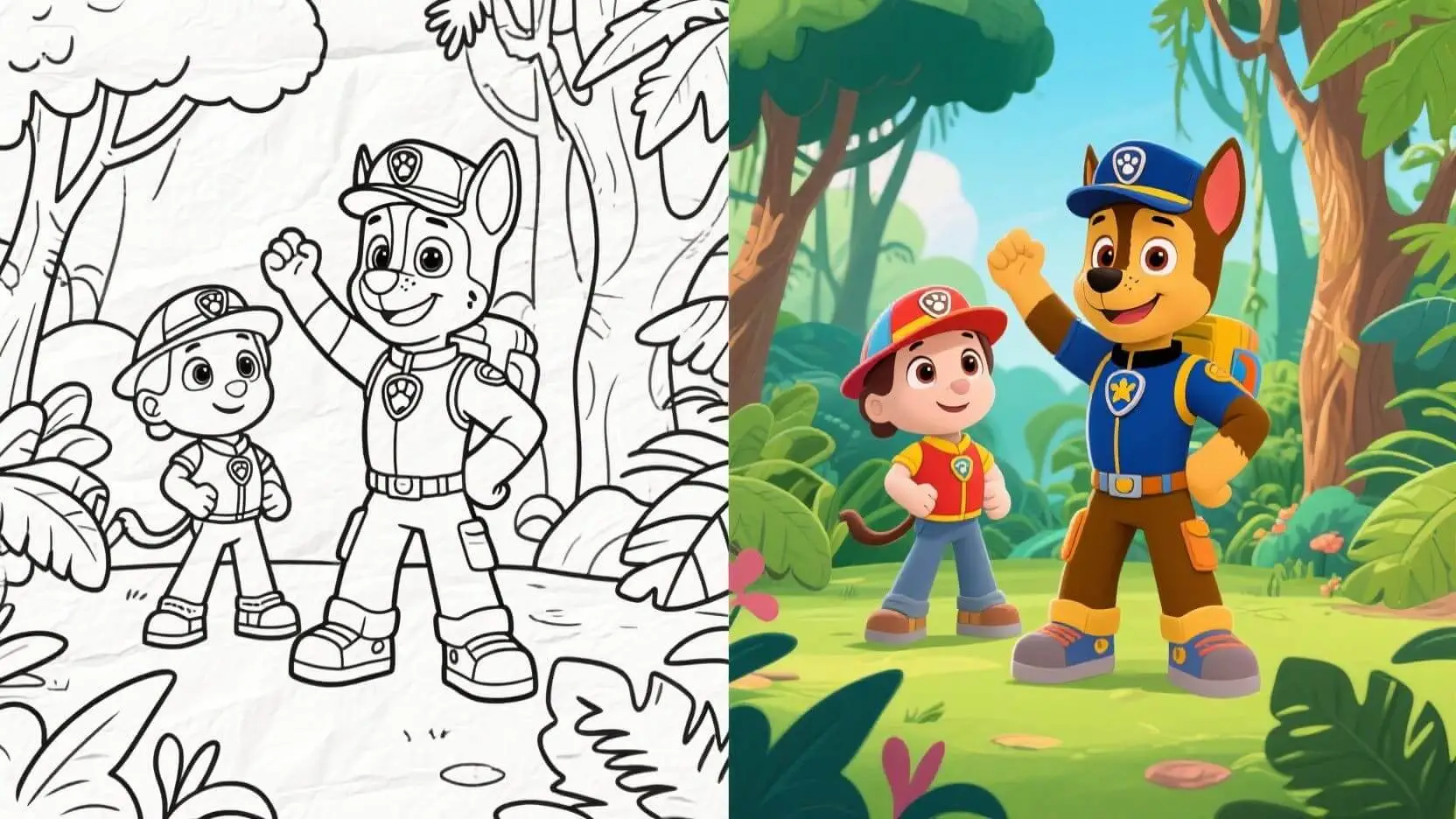 Paw Patrol Coloring Pages