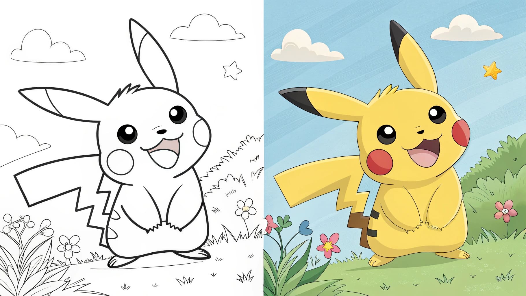 Pokemon coloring pages