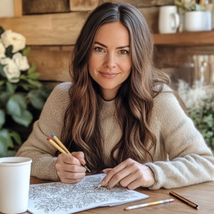 Lenna Profile Coloring pages