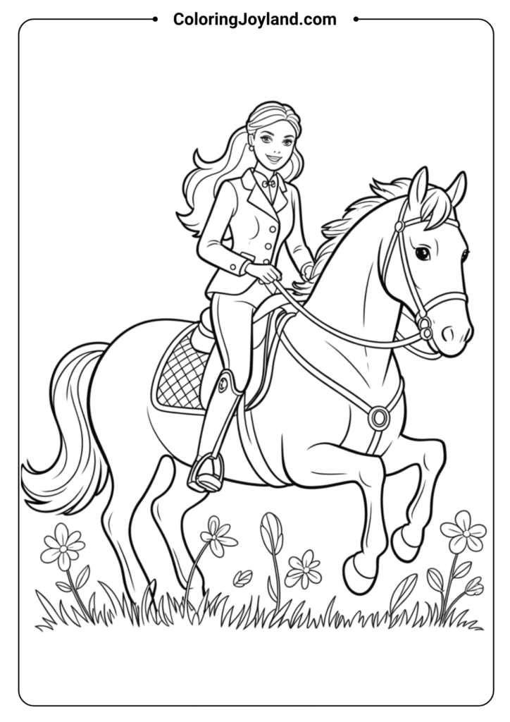 Barbie Horse Riding