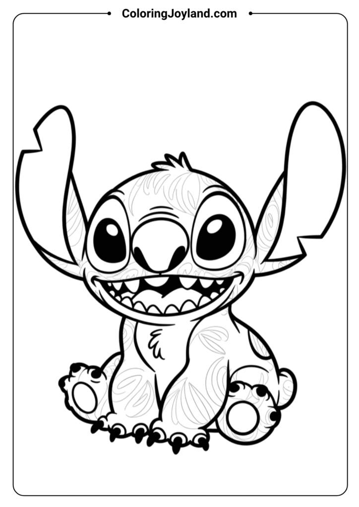 Happy Stitch Face