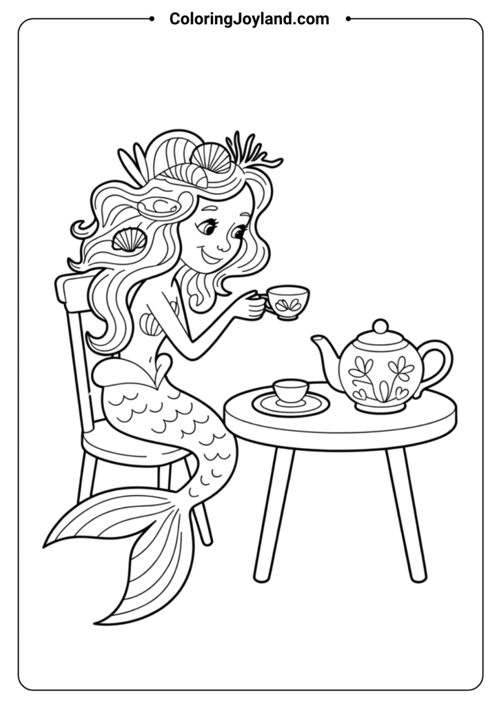 Mermaid Tea Party