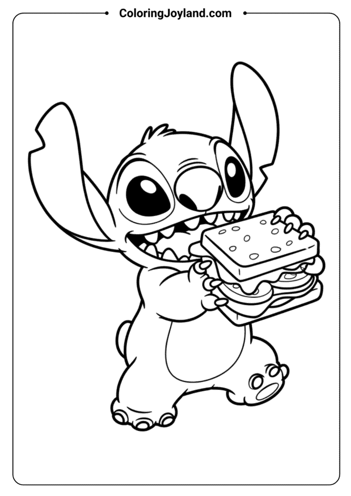 Snack Time Stitch