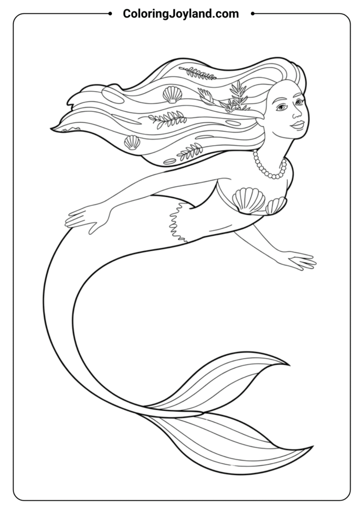 Swimming Mermaid Grace