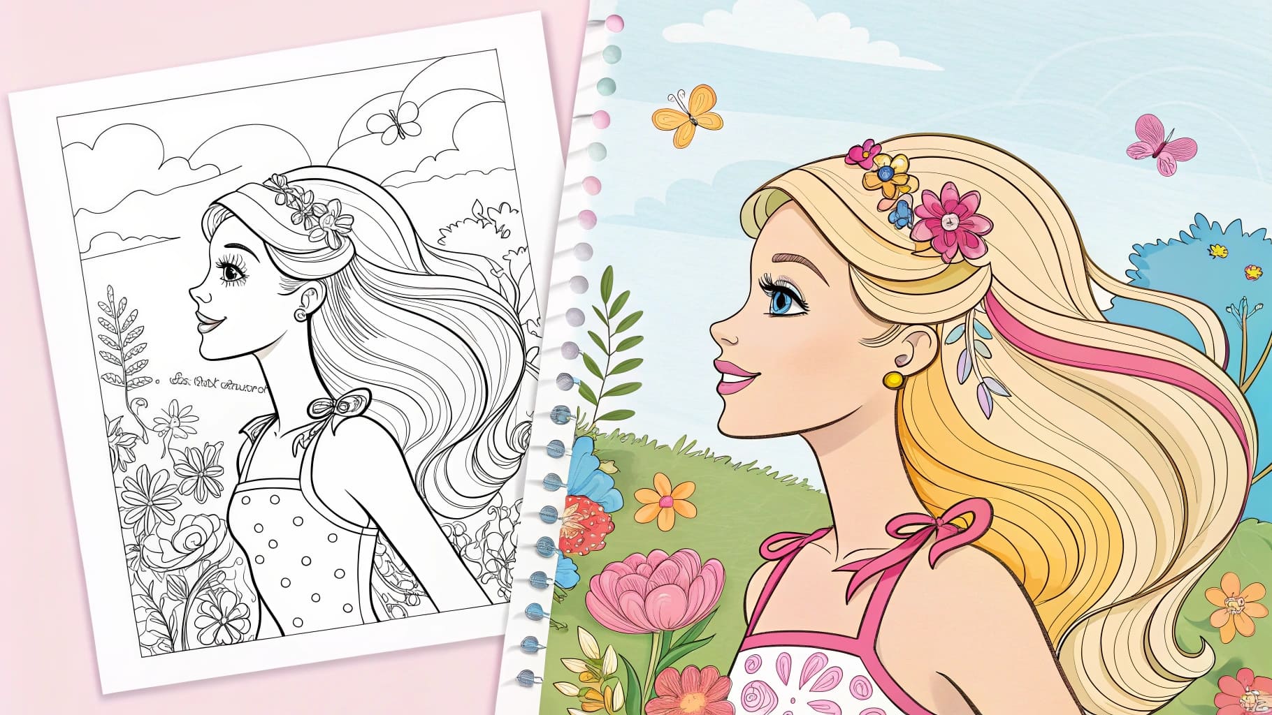 Barbie Coloring Pages