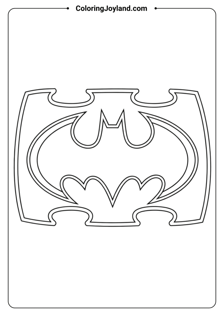 Batman Puzzle Piece