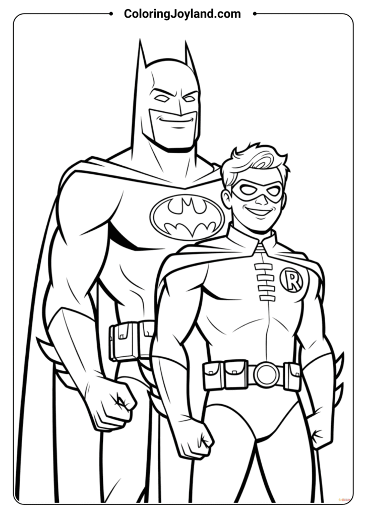 Batman with Robin