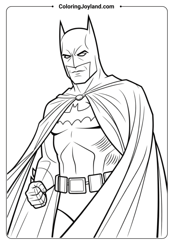 Batman’s Flowing Cape