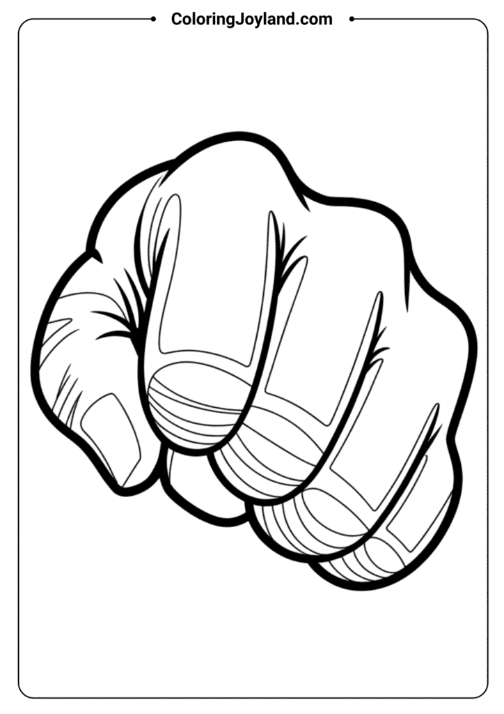 Batman’s Gloved Hand