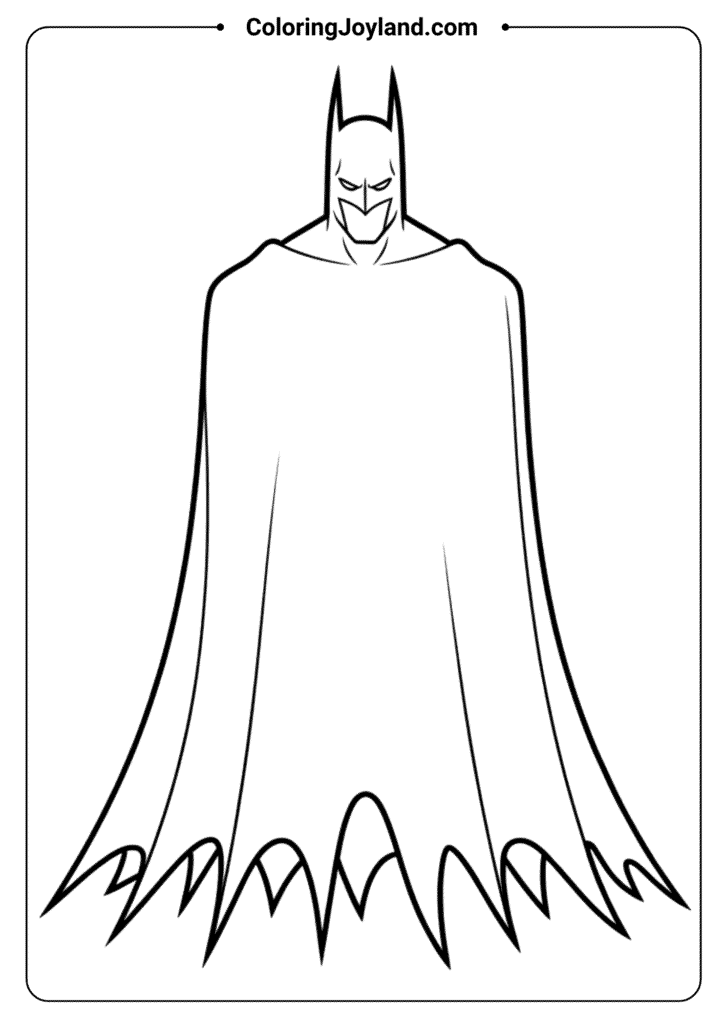 Batman’s Shadow Pose