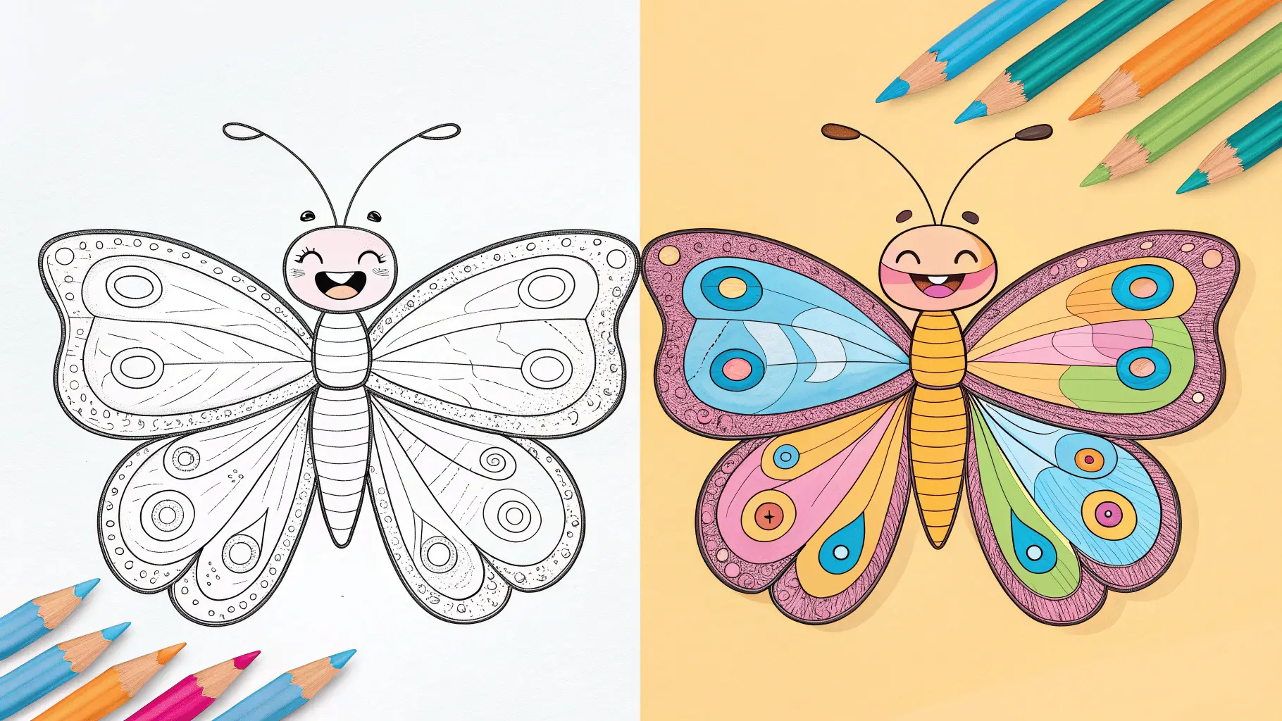 Butterfly Coloring Pages