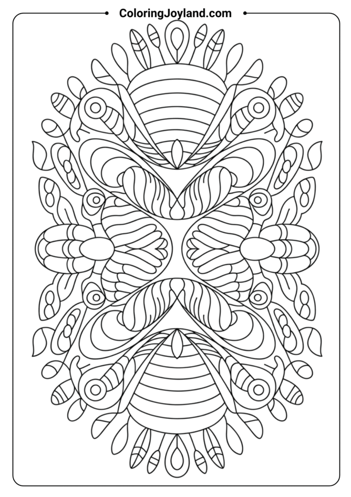Butterfly Wing Mandala