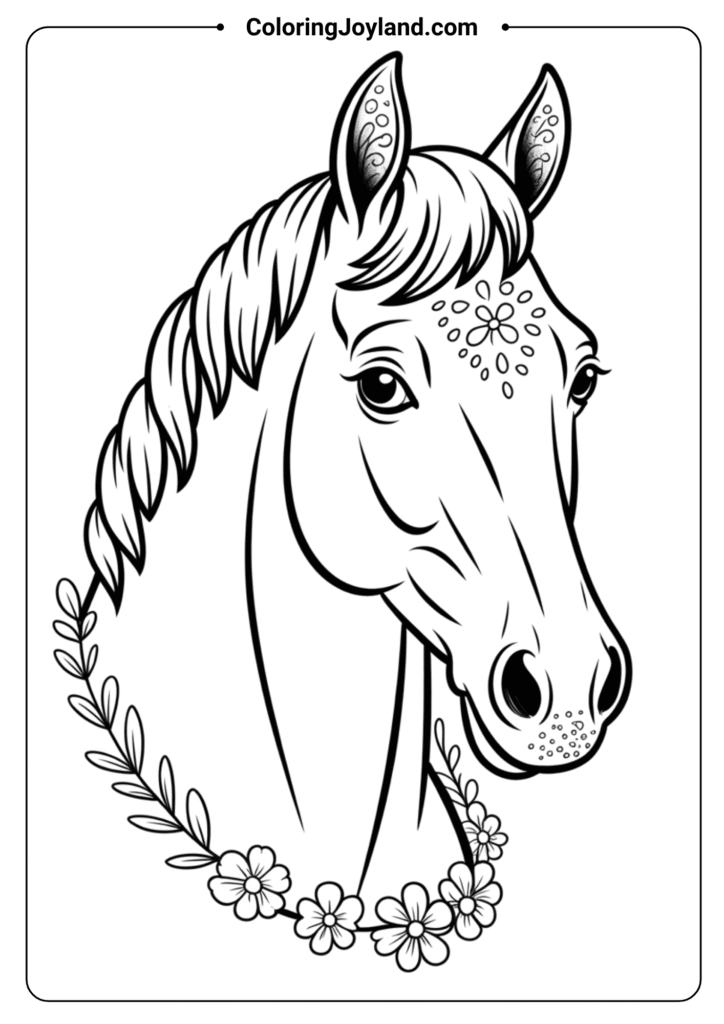 Close-up of Horse’s Head