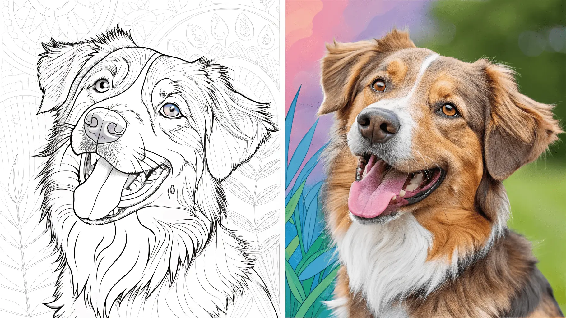 dog coloring pages