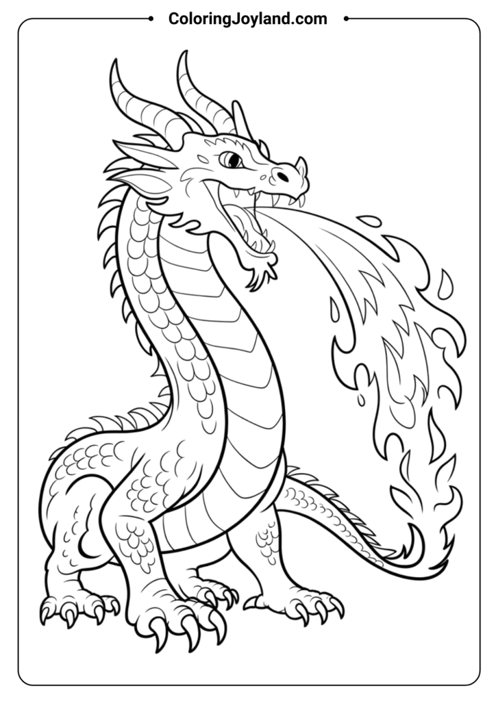 Dragon Breathing Fire