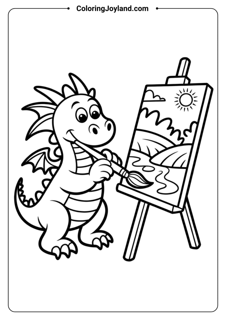 Dragon Painting Art