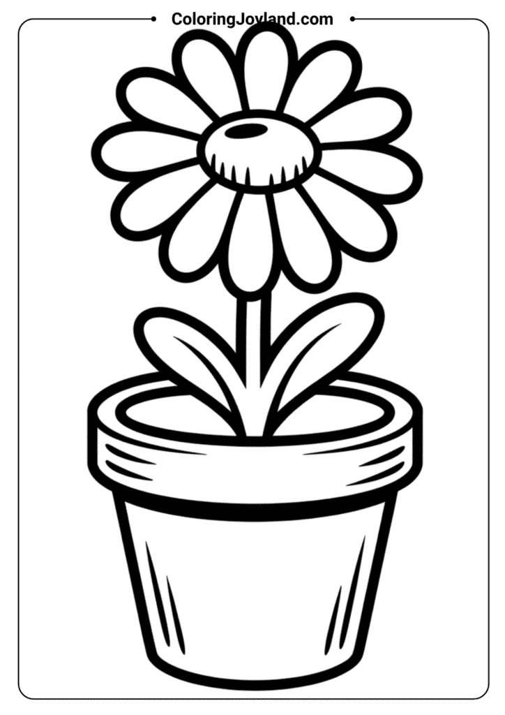 Flower in Pot