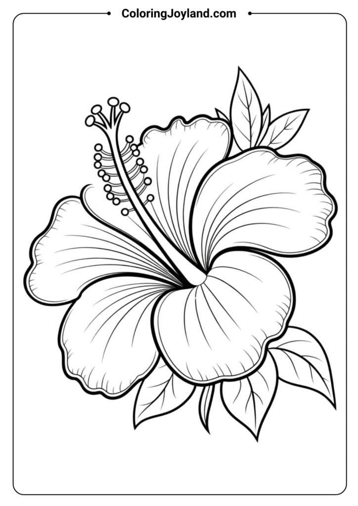 Hibiscus Large Bloom