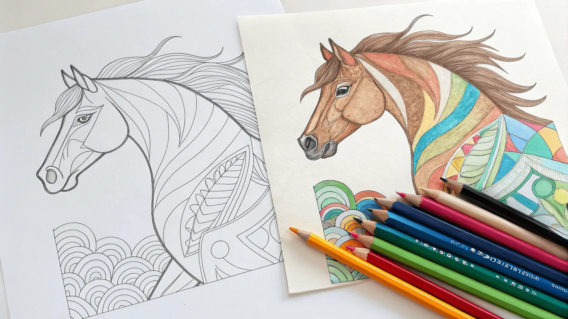 Horse Coloring Pages