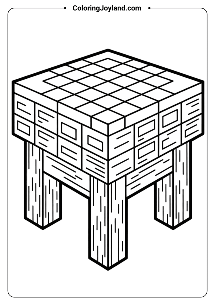 Minecraft Crafting Table