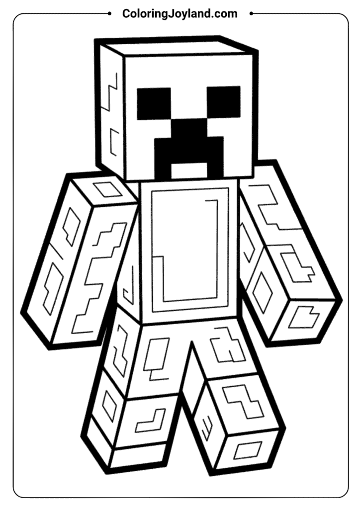 Minecraft Creeper Standing