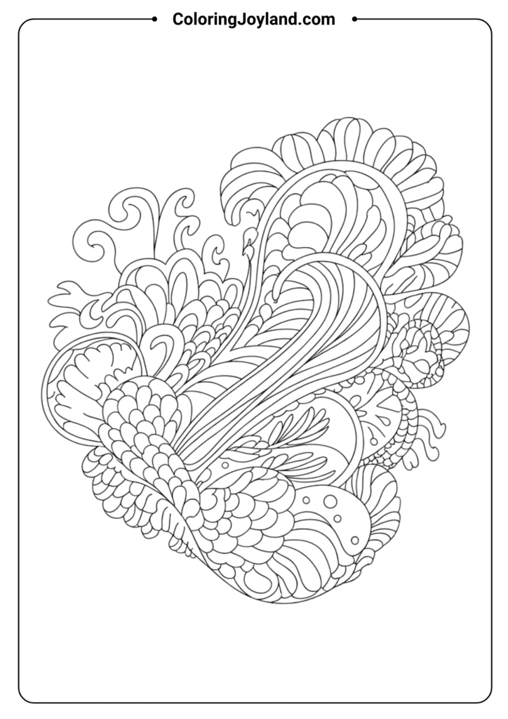 Ocean Wave Mandala