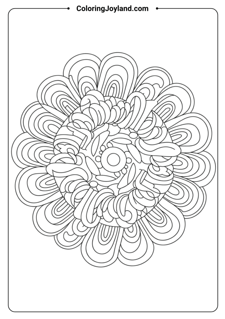 Rainbow Arc Mandala
