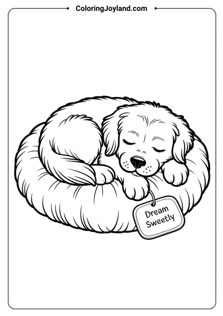Sleepy Dog Napping